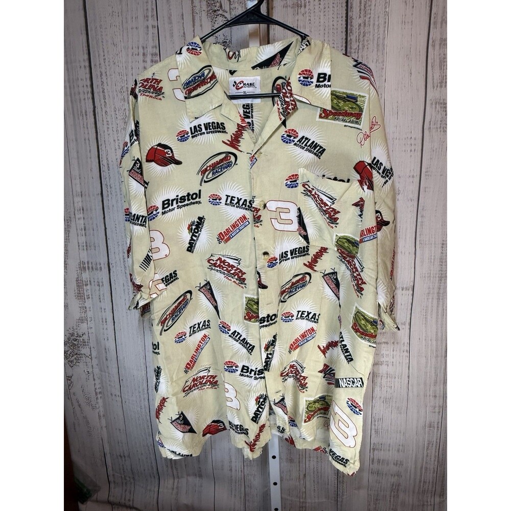Dale Earnhardt Chase Authentics Men’s Shirt XL Nascar Racetracks The Intimidator